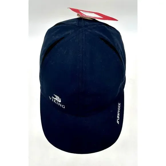 New HELLY HANSEN Navy Viking Yacht Cruises Hat Deck Crew Sailing Boat Baseball - Picture 5 of 12